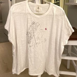 Free People Oversized NYC Tee